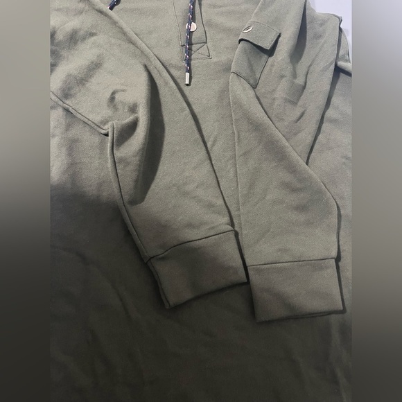 Tommy Hilfiger Army Green Long Top/Dress size M - Picture 8 of 12